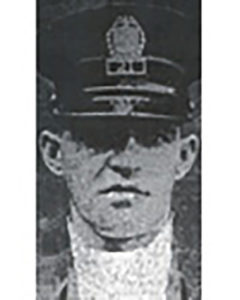 Portrait of Patrolman Guy Saint