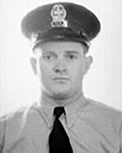 Portrait of Patrolman Morris E. White 