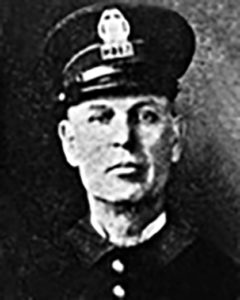 Portrait of Patrolman W.R. Bridges